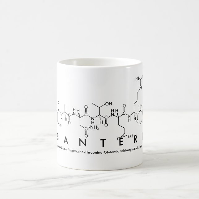 Santeri peptide name mug (Center)