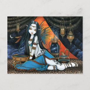 Santha Celestial Tribal Sage Fairy Angel Poscard Postcard