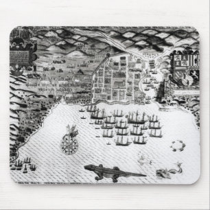 Santiago, Cape Verde, 1589 Mouse Pad