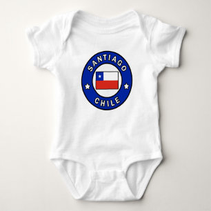Santiago Chile Baby Bodysuit