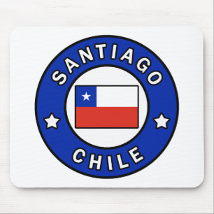 Santiago Chile Mouse Pad