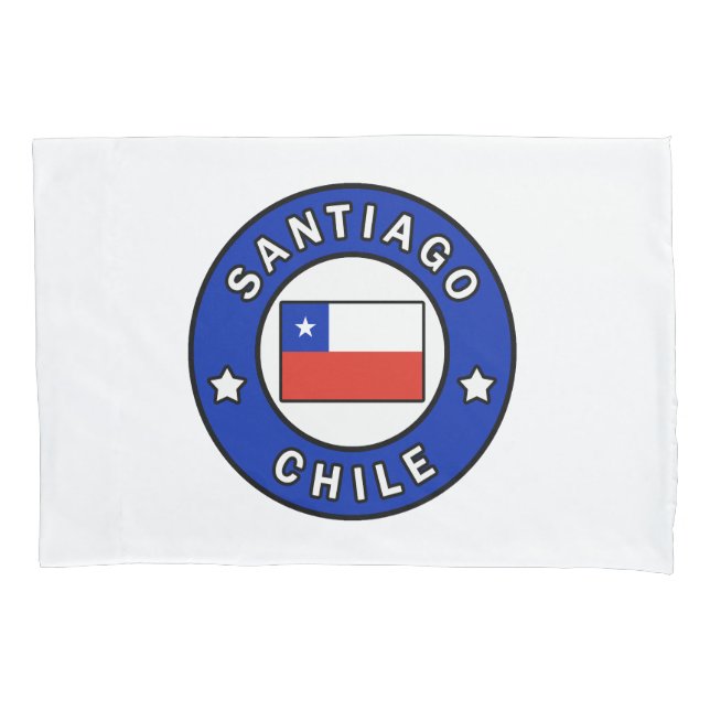 Santiago Chile Pillowcase (Front)
