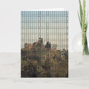 Santiago, Chile reflection Card