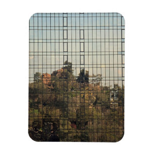 Santiago, Chile reflection Magnet