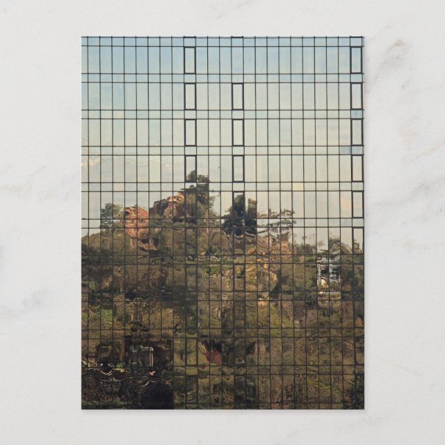 Santiago, Chile reflection Postcard (Front)