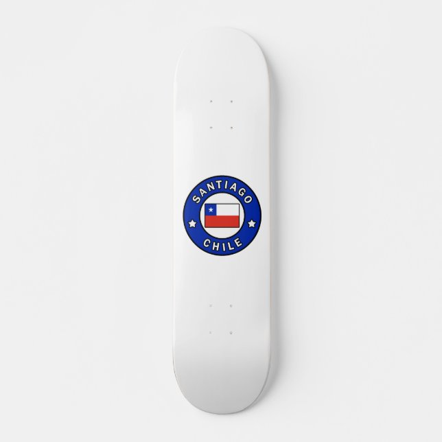 Santiago Chile Skateboard (Front)