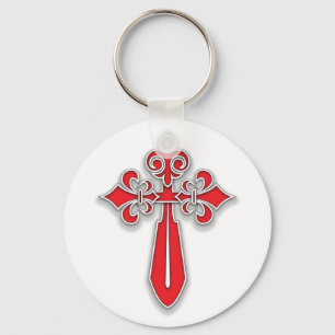 Santiago Cross Key Ring