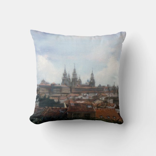 Santiago de Compostela (A Coruña) Cushion (Front)