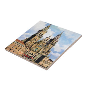 Santiago de Compostela Cathedral (A Coruña) Ceramic Tile