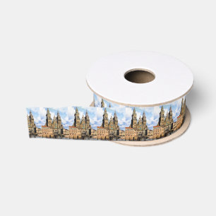 Santiago de Compostela Cathedral (A Coruña) Grosgrain Ribbon