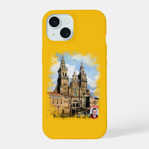Santiago de Compostela Cathedral iPhone 15 Case
