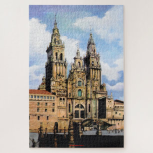 Santiago de Compostela Cathedral Jigsaw Puzzle