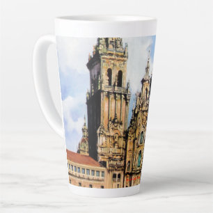 Santiago de Compostela Cathedral Latte Mug