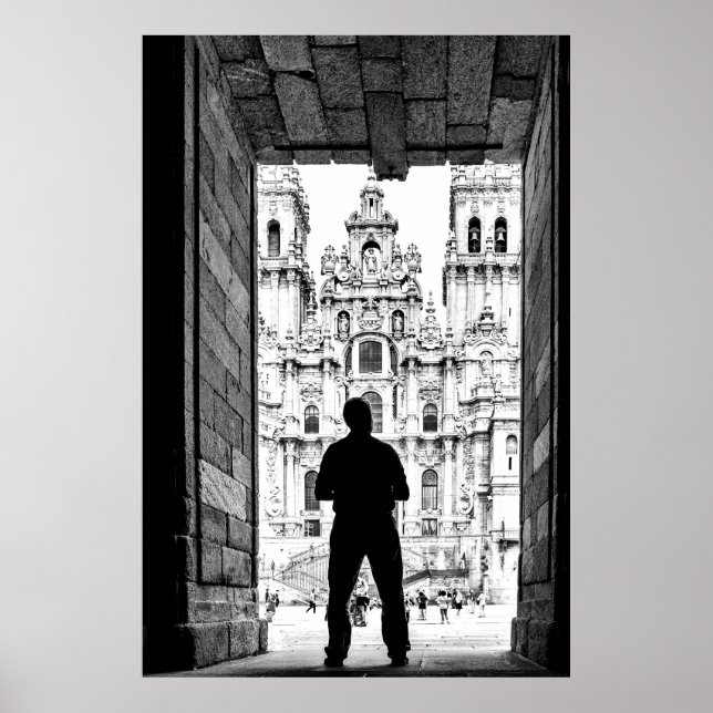 Santiago de Compostela Cathedral Poster (Front)