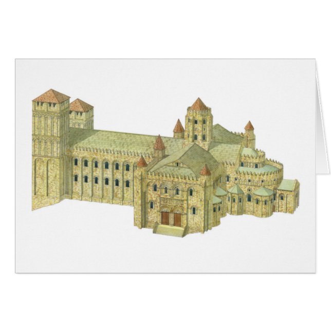 Santiago de Compostela Romanesque Cathedral. (Front Horizontal)