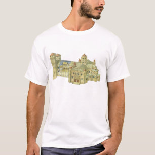 Santiago de Compostela Romanesque Cathedral. 3 T-Shirt