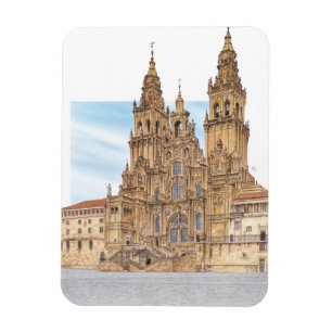 Santiago de Compostela. Western façade. Spain Magnet