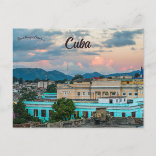 Santiago de Cuba in Cuba Postcard