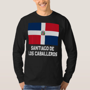 Santiago De Los Caballeros Dominican Republic Escu T-Shirt