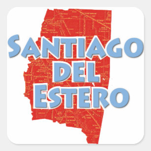 Santiago del Estero Square Sticker