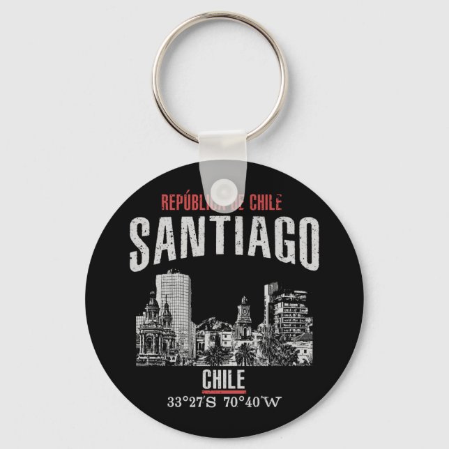 Santiago Key Ring (Front)