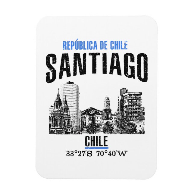Santiago Magnet (Vertical)