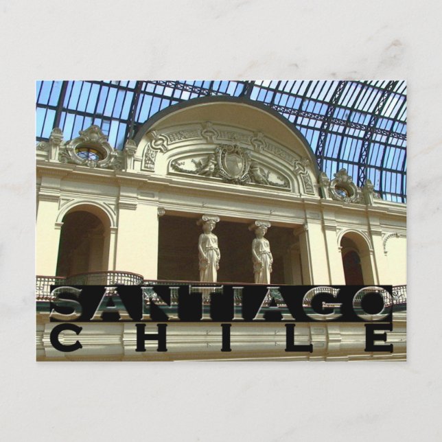 Santiago Postcard (Front)