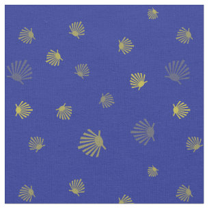 Santiago Scallop Shell pattern fabric