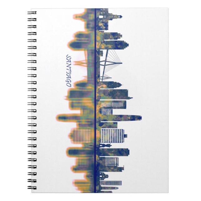 Santiago Skyline Notebook (Front)