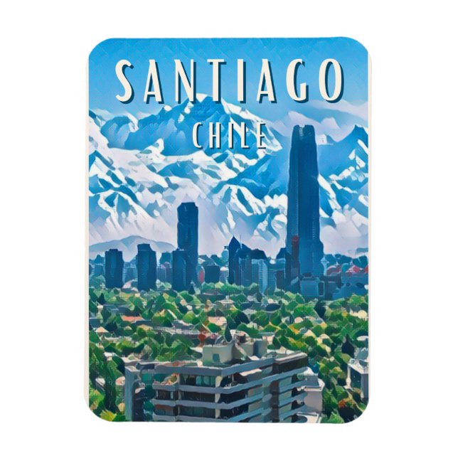 Santiago: The cosmopolitan city Magnet (Vertical)