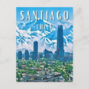 Santiago: The cosmopolitan city Postcard