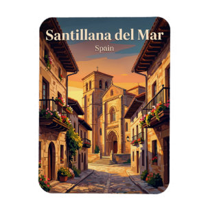 Santillana del Mar Spain Magnet
