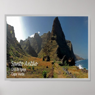 Santo Antão - Chã de Igreja - Poster