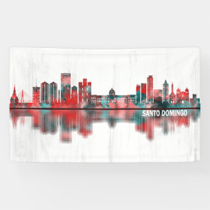 Santo Domingo Dominican Republic Skyline Banner