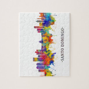 Santo Domingo Dominican Republic Skyline Jigsaw Puzzle
