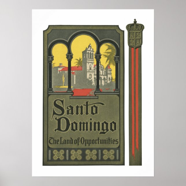 Santo Domingo (white) Poster (Front)
