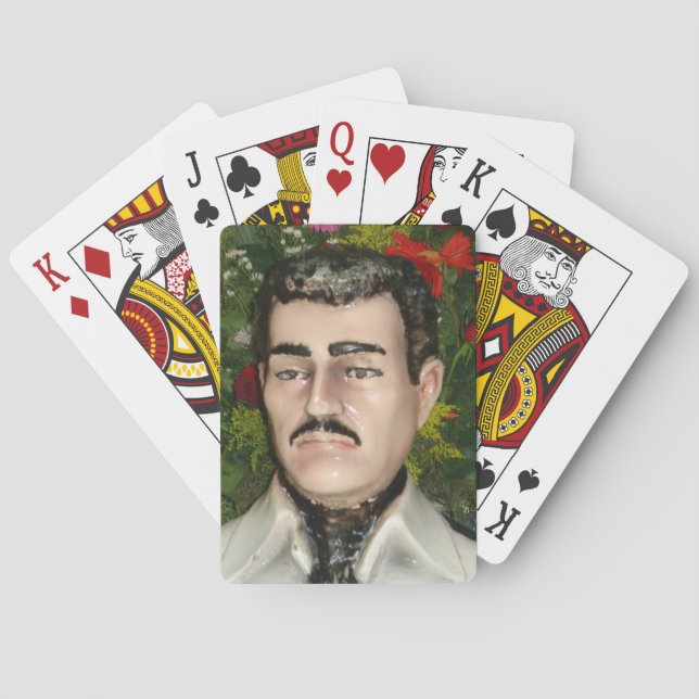 "Santo" Jesús Malverde Playing Cards (Back)