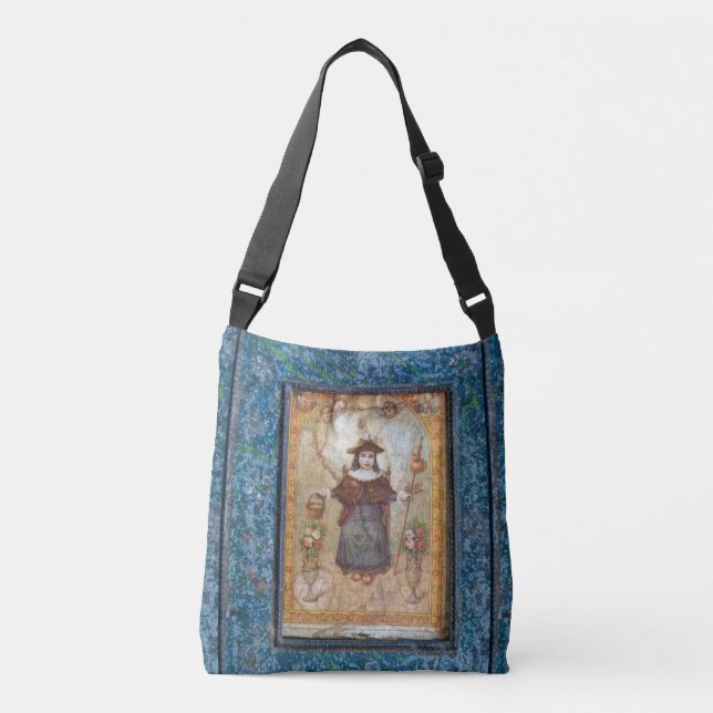 Santo Nino de Atocha Crossbody Bag (Front)