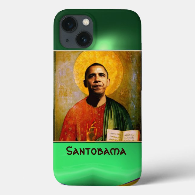 SANTOBAMA Green Case-Mate iPhone Case (Back)