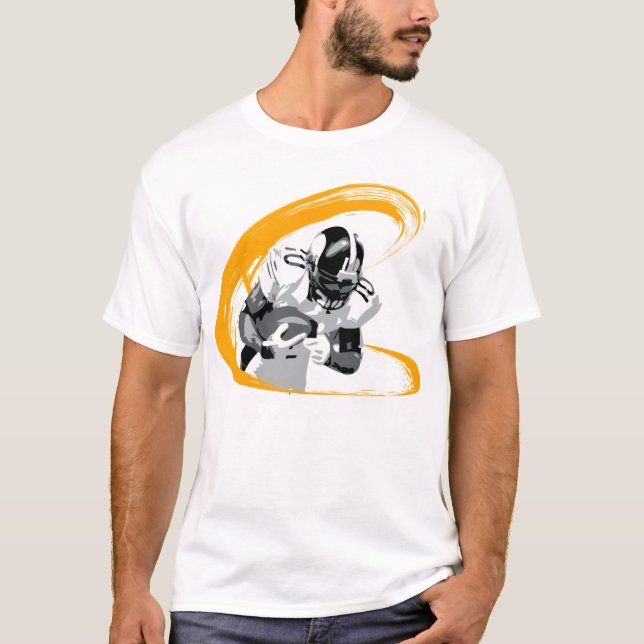 Santonio Holmes Illustration Shirt (Front)