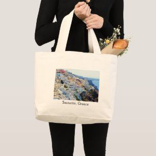 Santorini 2 large tote bag