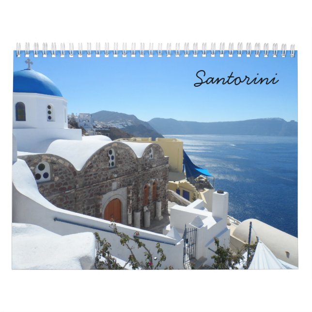 Santorini Calendar (Cover)