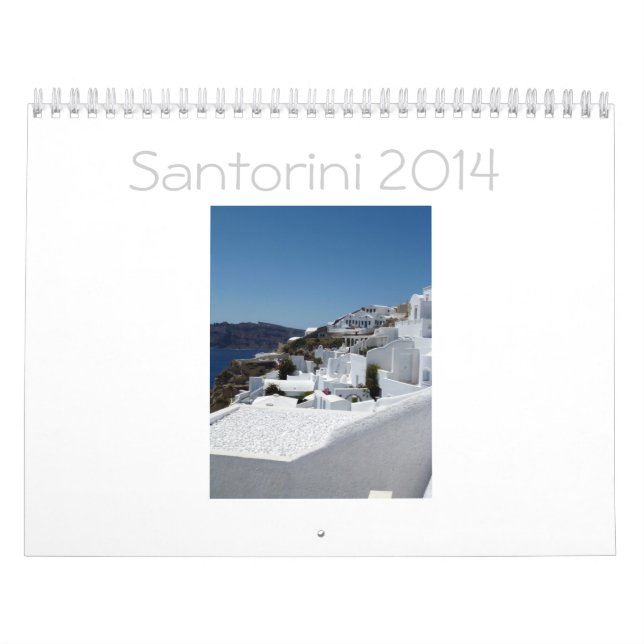 Santorini Calendar 2014 (Cover)