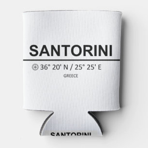 Santorini Can Cooler