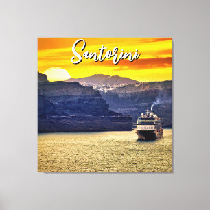 Santorini Canvas Print