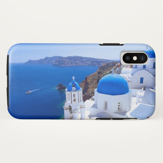 Santorini Case-Mate iPhone Case (Back (Horizontal))