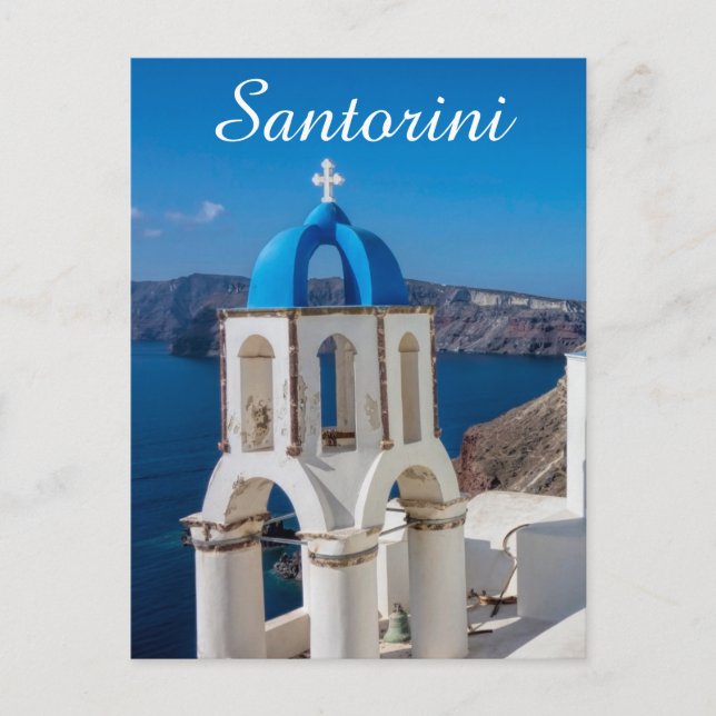 Santorini church postcard (Front)