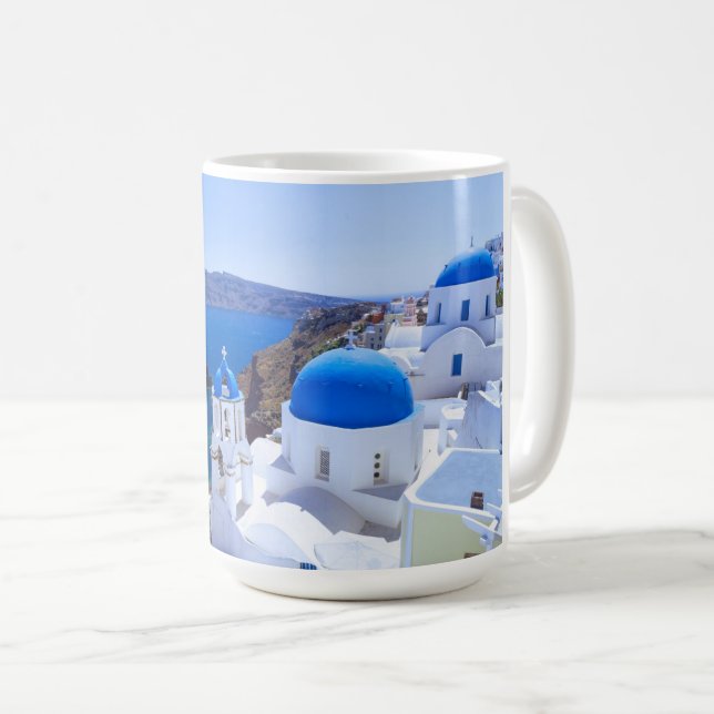 Santorini Coffee Mug (Front Right)