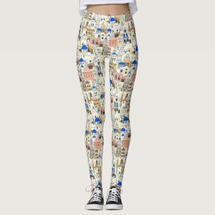 Santorini dreams leggings