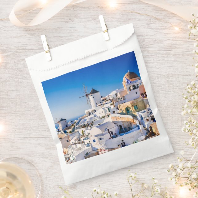 Santorini Favour Bag (Clipped)